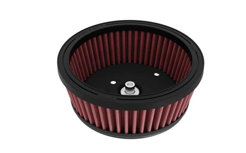 K&N Round Tapered 6.25in Base OD x 5.5in Top OD x 2.125in H Replacement Filter for Harley Davidson - Powersports Haven
