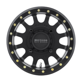 Method MR401 UTV Beadlock 15x6 / 5+1/53mm Offset / 4x136 / 106mm CB Matte Black Wheel - Powersports Haven