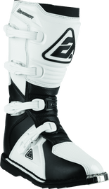 Answer AR1 Boot Black/White Size - 8 - Powersports Haven