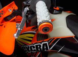 Cycra Grip Armor Bar End - Orange - Powersports Haven