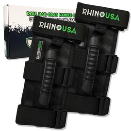 Rhino USA Heavy-Duty Roll Bar Grab Handles - Powersports Haven