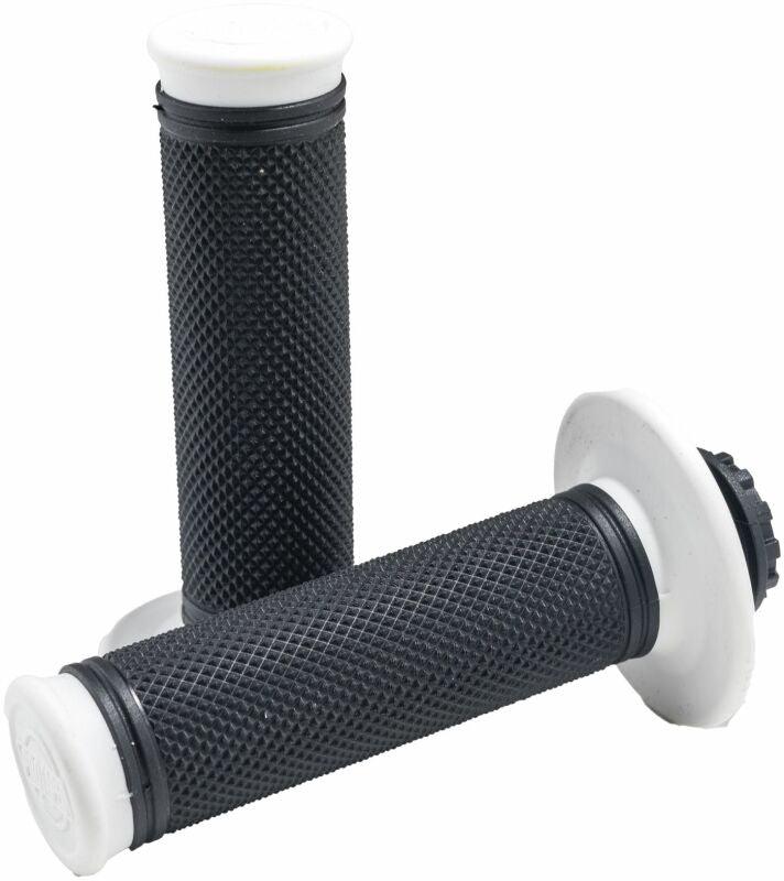 ProTaper Pro Series Clamp On Full Diamond White/Black - Powersports Haven