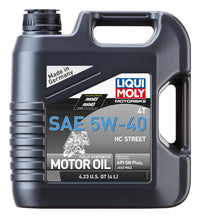 Load image into Gallery viewer, LIQUI MOLY 4L Motorbike 4T SAE 5W40 HC Street - Powersports Haven