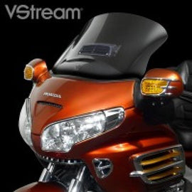 National Cycle 01-17 Honda GL1800/ABS-w/Vents- V Stream/ Wave Mid/Std. Windshield - Clear - Powersports Haven