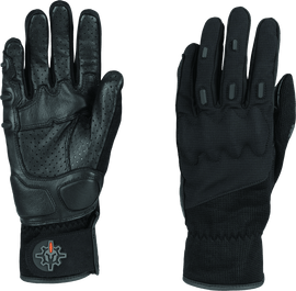 FIRSTGEAR Reflex Mesh Gloves Black - Medium - Powersports Haven
