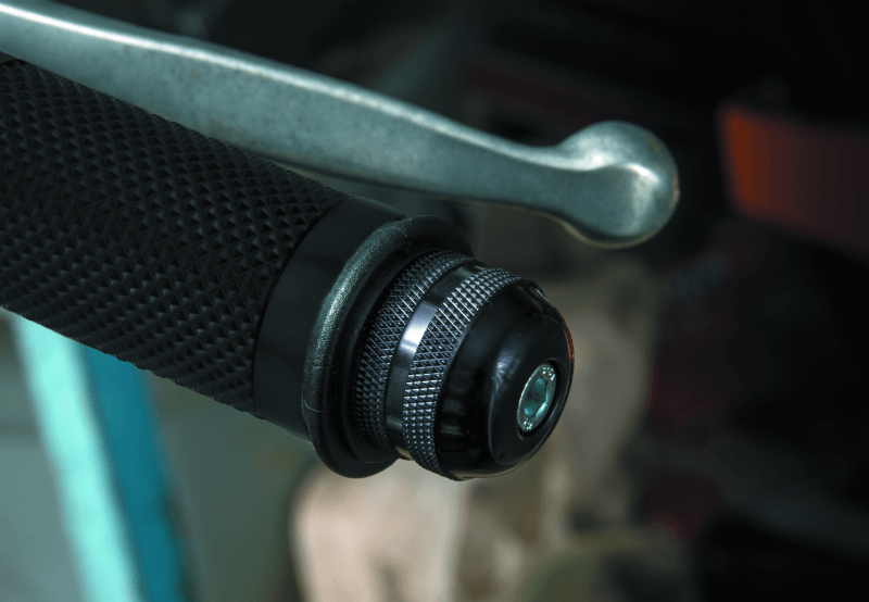 BikeMaster Anti Vibration Bar Ends - Black - Powersports Haven