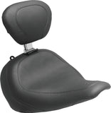 Mustang 11-13 Harley Blackline, 12-17 Slim,Slim S Wide Touring Passenger Seat - Black