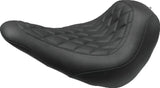 Mustang 18-21 Harley Low Rider, Sport Glide Wide Tripper Solo Seat Diamond Stitch - Black