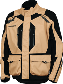 First Gear Kathmandu Jacket 2.0 Sand/Black Lg - Powersports Haven