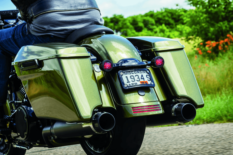 Kuryakyn Curved License Plate Mount Black - Powersports Haven