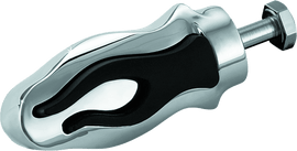 Kuryakyn Flamin Shift Peg For Harley-Davidson Chrome - Powersports Haven