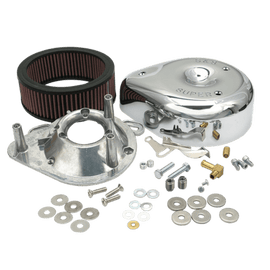 S&S Cycle 84-92 BT/86-90 Sportster Models Teardrop Chrome Air Cleaner Cover for S&S Super E/G Carb - Powersports Haven