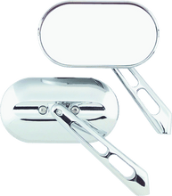 Load image into Gallery viewer, Kuryakyn Magnum Mirrors Small Flat Glass Chrome - Powersports Haven
