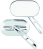 Kuryakyn Magnum Mirrors Small Flat Glass Chrome - Powersports Haven