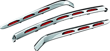Load image into Gallery viewer, Kuryakyn L.E.D. Trunk Molding For 01-10 GL1800 Chrome Red Lens - Powersports Haven