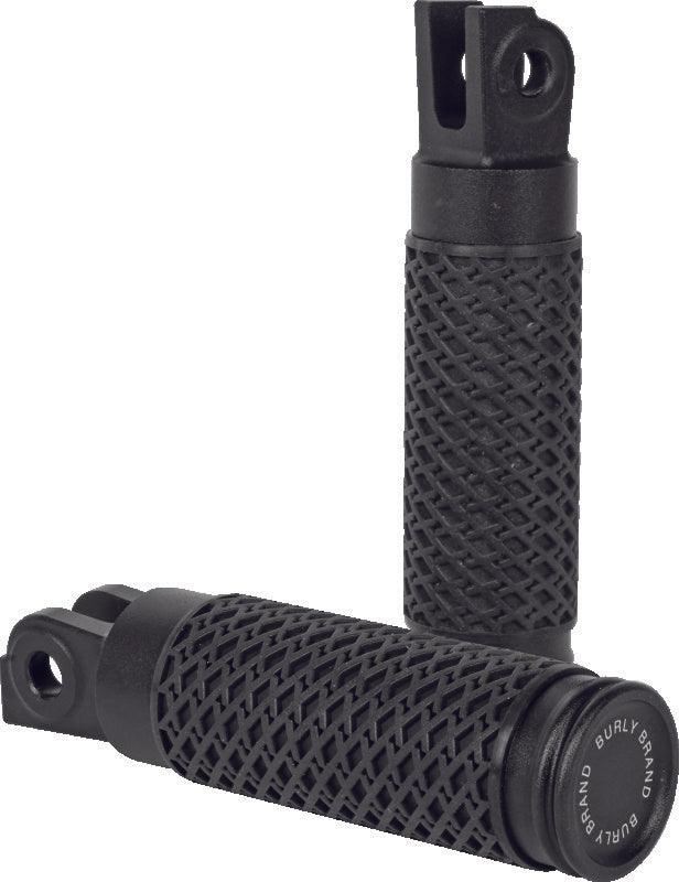 Burly Brand Slash Cut Rider Front Peg Set - Powersports Haven