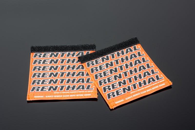 Renthal Team Clean Grip - Orange/White/Black - Powersports Haven
