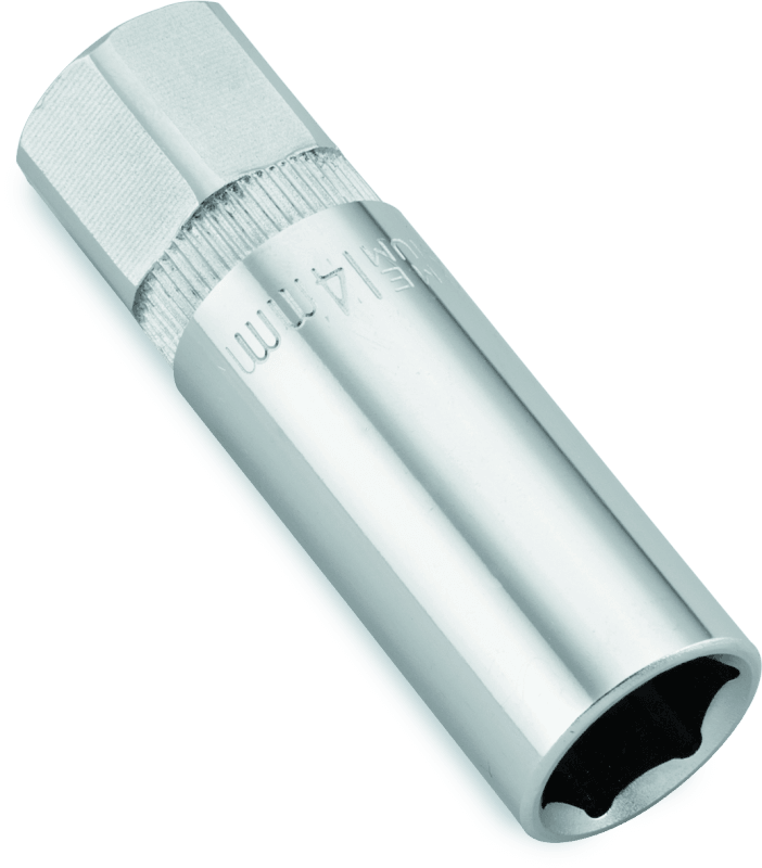 BikeMaster Magnetic Spark Plug Socket 14mm - Powersports Haven