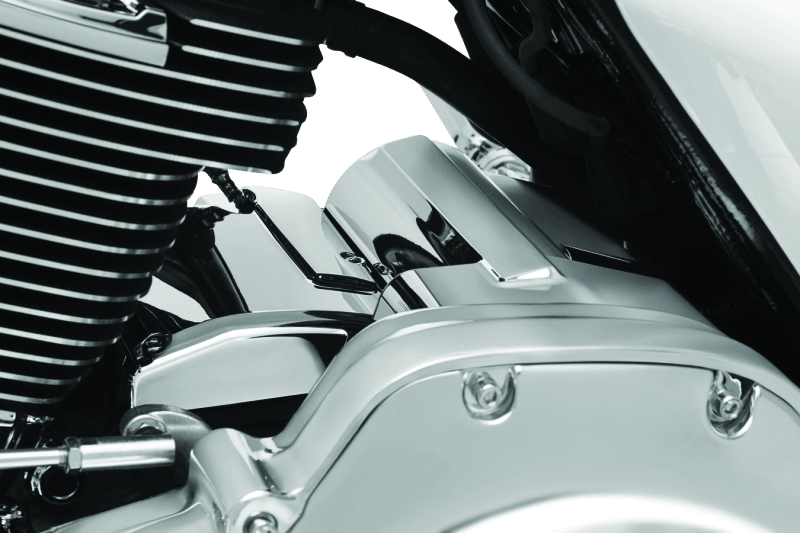 Kuryakyn Precision Transmission Top Cover 17-Up Touring Models Chrome - Powersports Haven