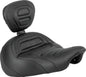 Mustang 17-21 Honda Rebel 300, 500 Tripper Solo Seat - Black - Powersports Haven