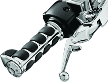 Load image into Gallery viewer, Kuryakyn Premium ISO Grips With Throttle Boss Throttle-By-Wire Chrome - Powersports Haven