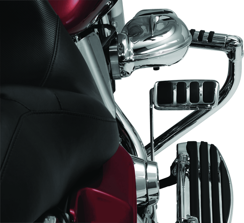 Kuryakyn ISO Brake Pedal Pad Longhorn Chrome - Powersports Haven