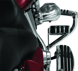 Kuryakyn ISO Brake Pedal Pad Longhorn Chrome - Powersports Haven