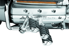 Kuryakyn Ergo II Dually ISO Pegs With Long Arms Chrome - Powersports Haven