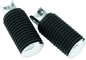 Bikers Choice 52-85 Chrome Cap Rider Pegs Female Mount Style Replaces H-D 50906-85T - Powersports Haven