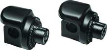 Load image into Gallery viewer, Kuryakyn Non-Pivot Splined Peg Adapter Harley-Davidson Models Black - Powersports Haven