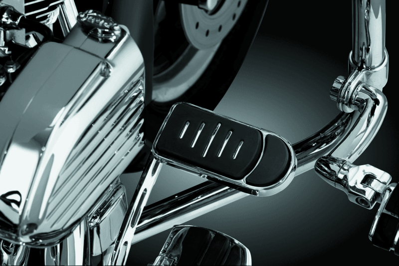 Kuryakyn Brake Pedal Pad Extension Chrome - Powersports Haven