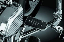 Kuryakyn Brake Pedal Pad Extension Chrome - Powersports Haven