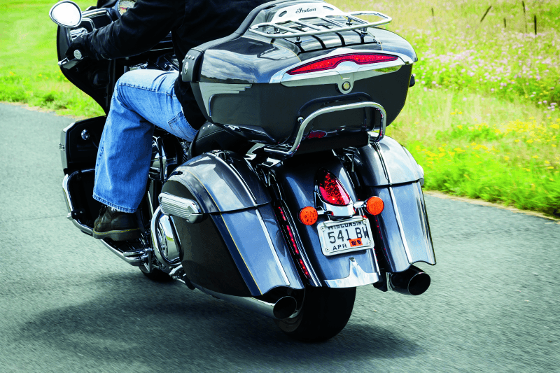 Kuryakyn Saddlebag Top Trim Indian Chrome - Powersports Haven