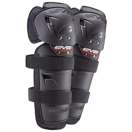 EVS Option Knee Guard Black - Mini - Powersports Haven