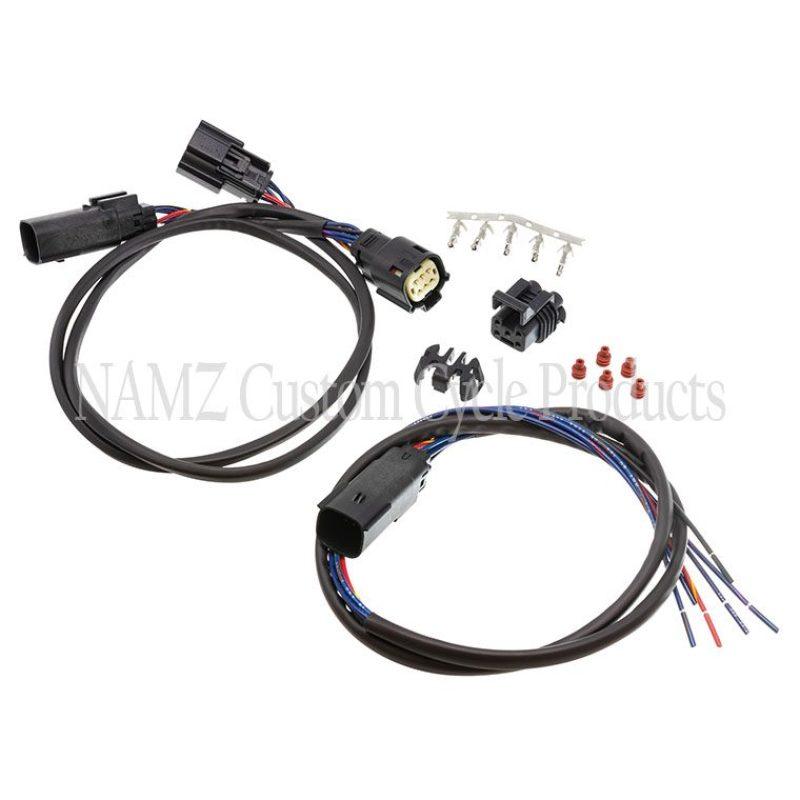 NAMZ 14-23 Street/Road Glide Models Plug-N-Play Complete Tour Pack Wiring Installation Kit - Powersports Haven
