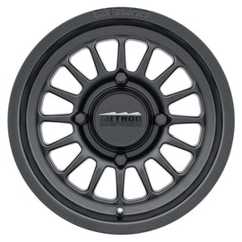 Method MR411 Bead Grip 15x7 / 4+3/13mm Offset / 4x156 / 132mm CB Matte Black Wheel - Powersports Haven
