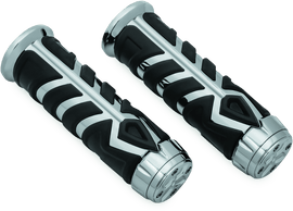 Kuryakyn Spear Grips For 7/8in Universal Indian Chrome - Powersports Haven