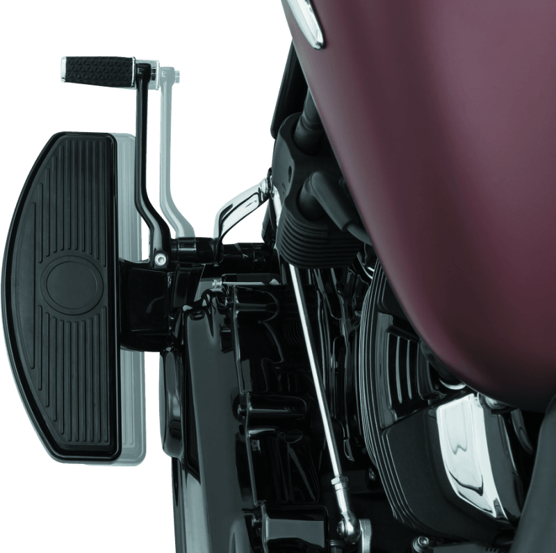 Kuryakyn Driver Floorboard Spacers 18-Up Softail Models Gloss Black - Powersports Haven