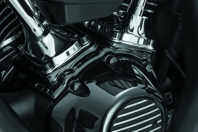 Kuryakyn Kool Kaps Engine Kit Milwaukee-8 Gloss Black - Powersports Haven