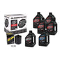 Maxima V-Twin Oil Change Kit Synthetic w/Black Filter Twin Cam - Powersports Haven