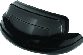 Kuryakyn Tracer Rear Fender Tip Light Gloss Black Smoke Lens - Powersports Haven