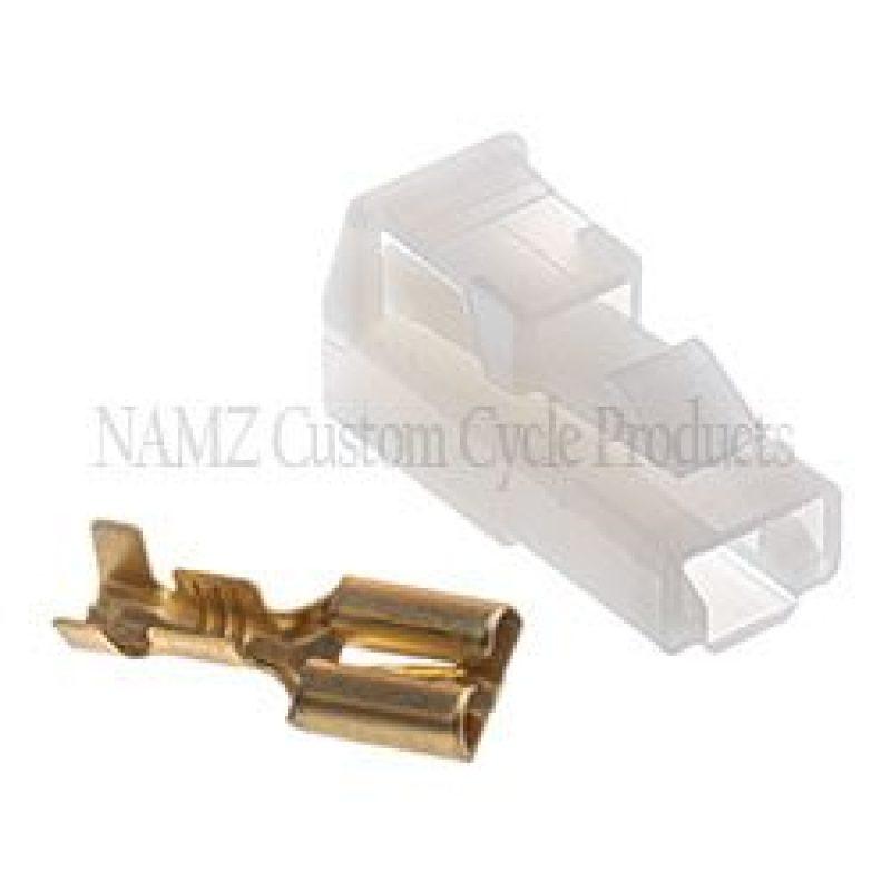 NAMZ 250 Series OEM Starter Solenoid 1-Position Locking Connector & Terminal - 5 Pack (HD 72295-94) - Powersports Haven