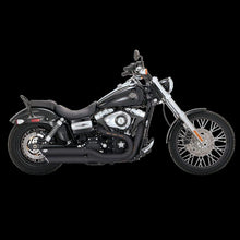 Load image into Gallery viewer, Vance &amp; Hines Harley Davidson 08-17 Dyna / Fatbob/ Wide Glide Twin Slash 3in Slip-On Exhaust - Powersports Haven