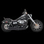 Vance & Hines Harley Davidson 08-17 Dyna / Fatbob/ Wide Glide Twin Slash 3in Slip-On Exhaust - Powersports Haven