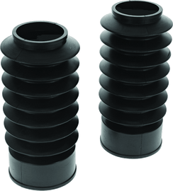 Bikers Choice 49MM Black Short Fork Boots Pr - Powersports Haven