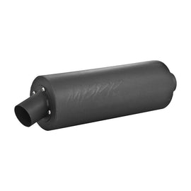 MBRP Universal Sport Muffler - Black - Powersports Haven