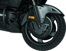 Load image into Gallery viewer, Kuryakyn Brake Rotor Cover Honda 01-17 GL1800 Gloss Black - Powersports Haven