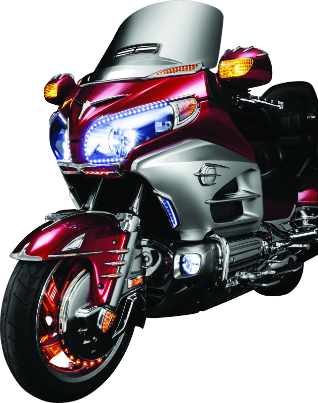 Kuryakyn Deco Eagle Fender Ornament 01-22 Honda GL1800 Chrome - Powersports Haven
