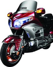 Load image into Gallery viewer, Kuryakyn Deco Eagle Fender Ornament 01-22 Honda GL1800 Chrome - Powersports Haven
