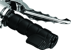 Kuryakyn Contoured ISO Throttle Boss Black - Powersports Haven